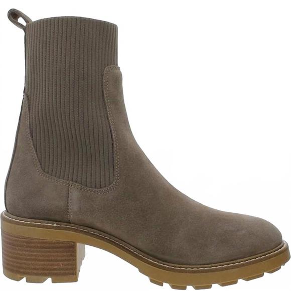 NEW STEVE MADDEN women's kiley ankle boot in taupe - Picture 1 of 3